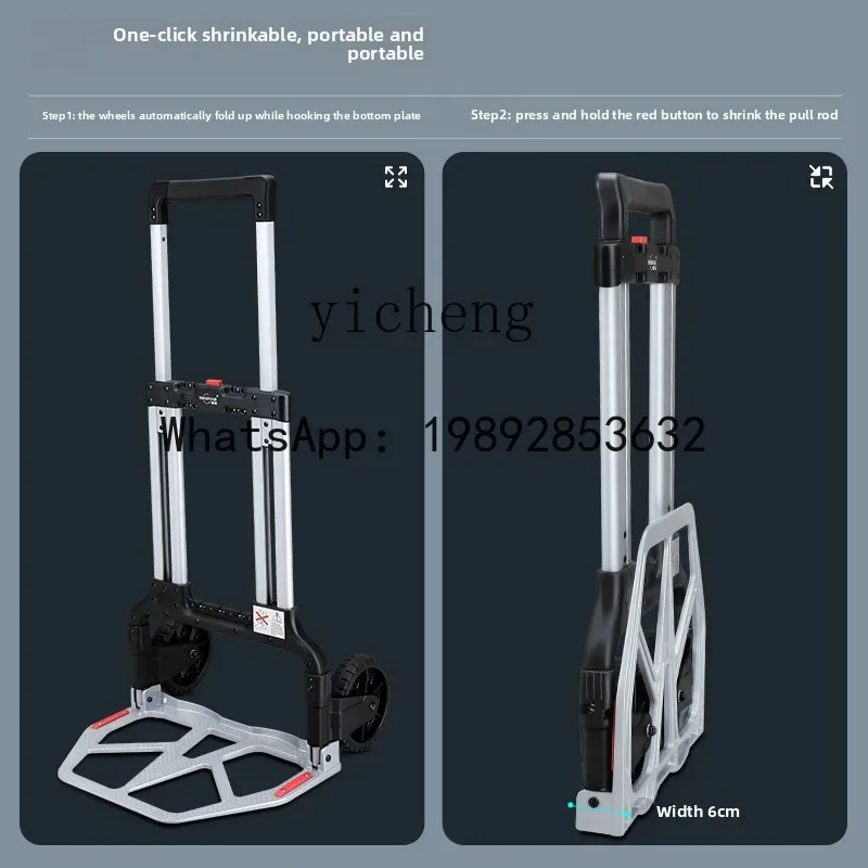Pull Cart Fold - ABB hand getrokken kar, opvouwbare draagbare