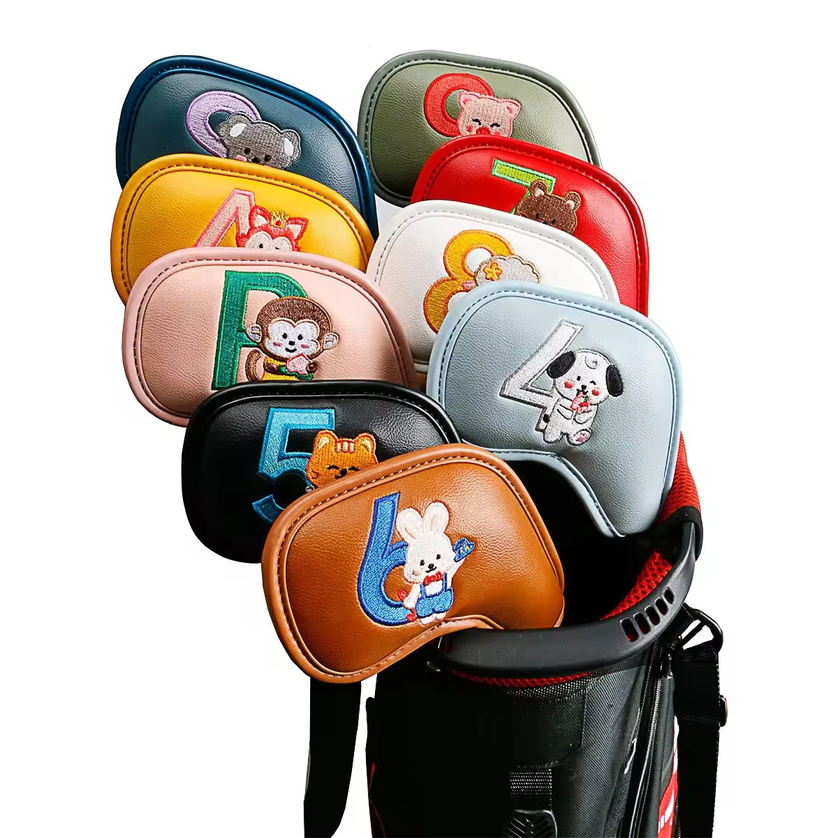 Golf Equipment And Accessories - 9 stuks schattige cartoon dieren golf