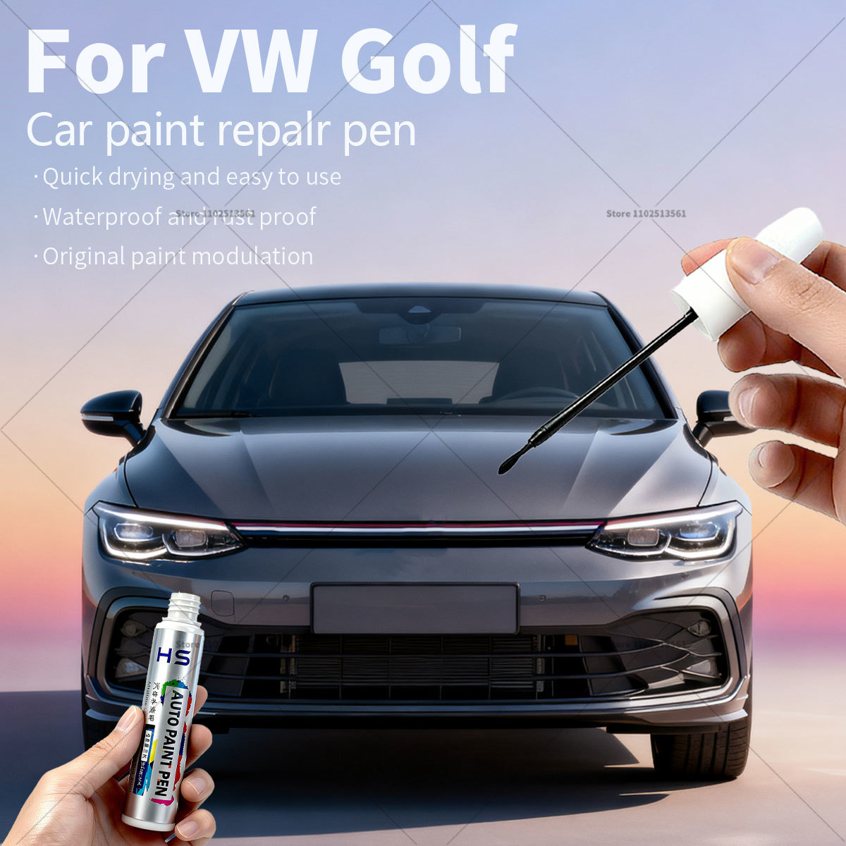 Golf Equipment And Accessories - Autolak Reparatie Pen Touch Up Scratch