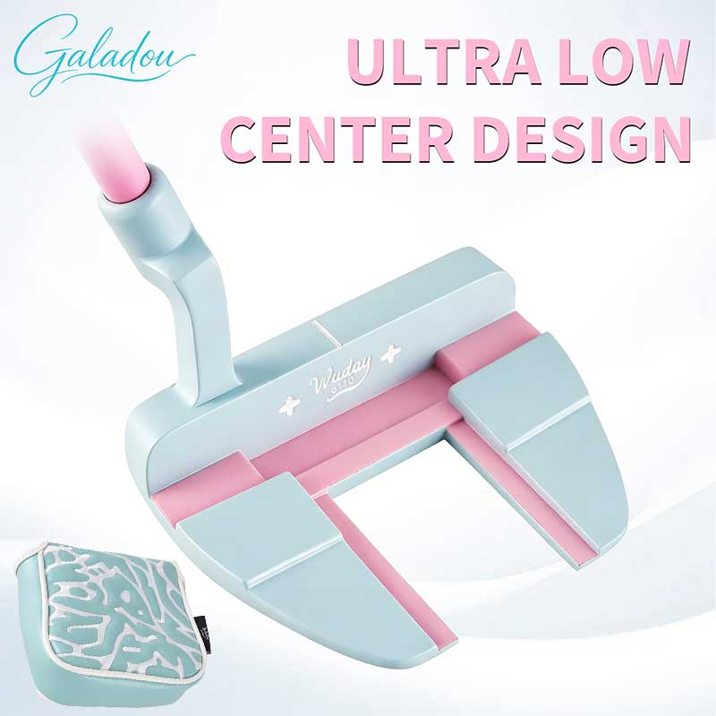Golf Equipment Beginners - Blauw en roze golfputter met blauwe