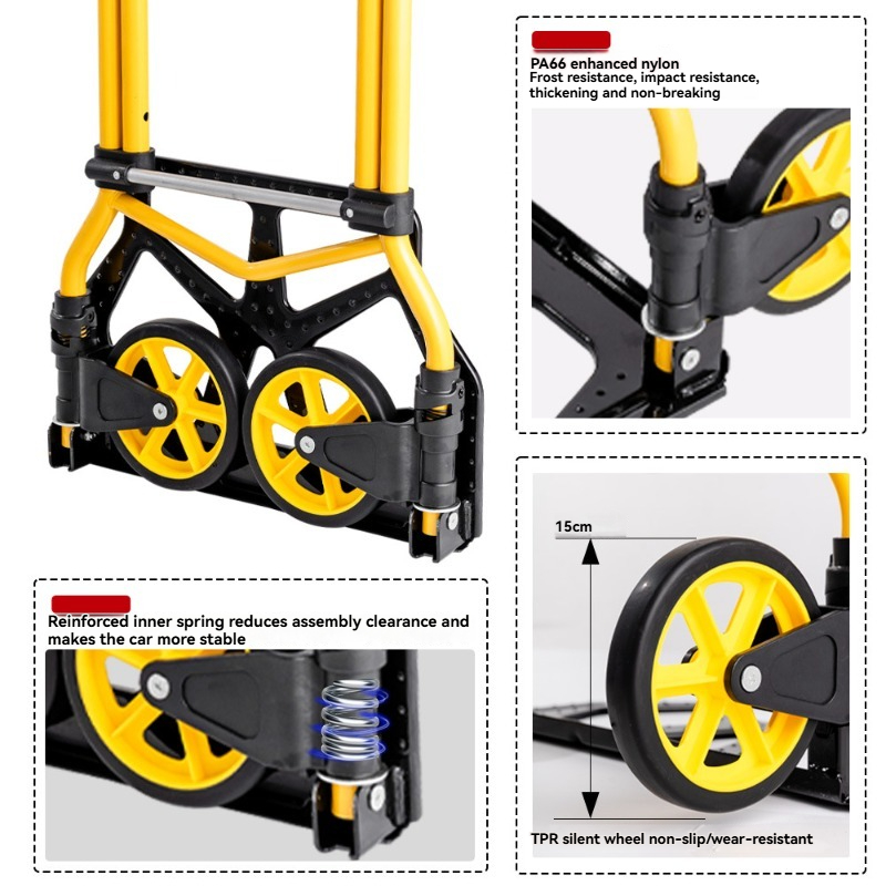 Opvouwbare steekwagen, draagba - Pull Cart Fold recensie en prijs