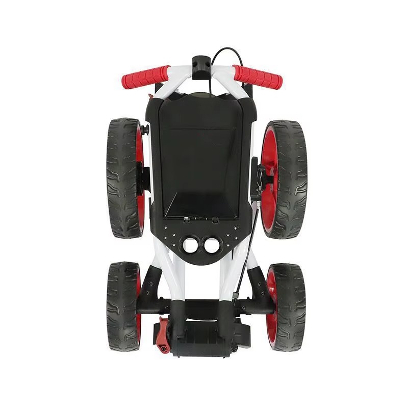 Golfduwkar 4 wielen, stevig, l - Pull Cart Fold recensie en prijs