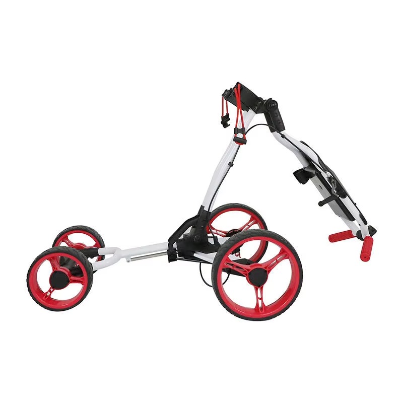 Golfduwkar 4 wielen, stevig, l - Pull Cart Fold recensie en prijs