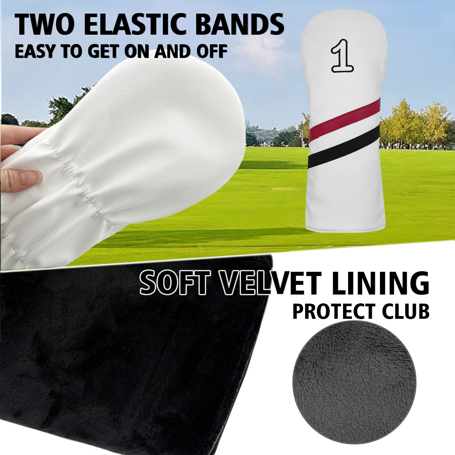 Golfclub # 1 # 3 # 5 # U Wood  - Golf Equipment Organizer recensie en prijs