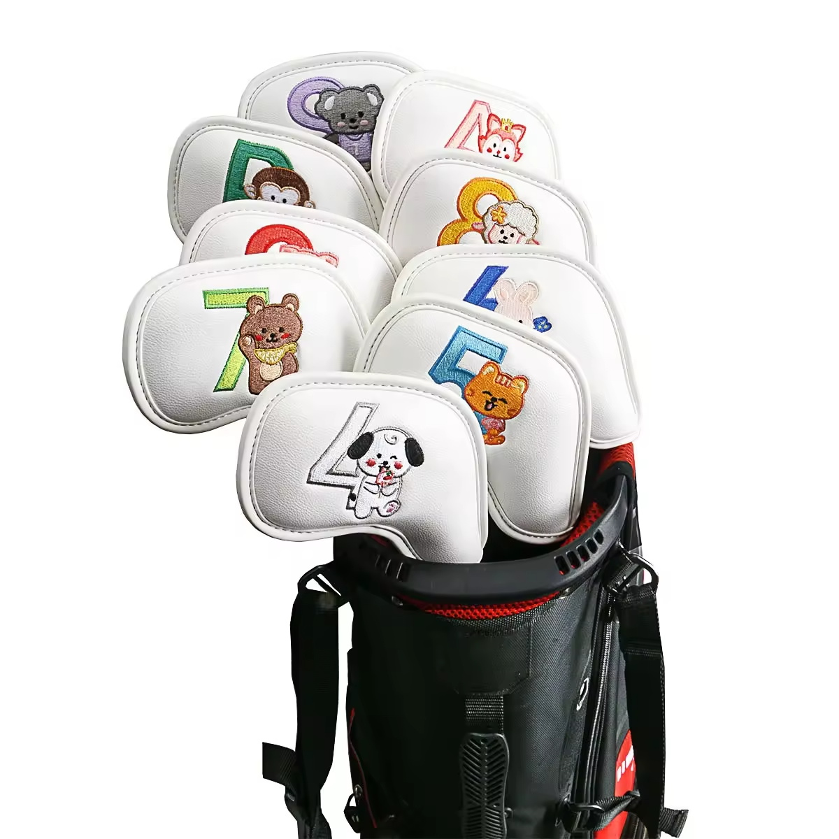 9 stuks schattige cartoon dier - Golf Equipment And Accessories recensie en prijs