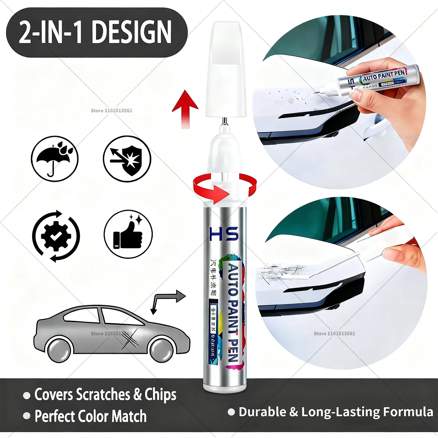 Autolak Reparatie Pen Touch Up - Golf Equipment And Accessories recensie en prijs