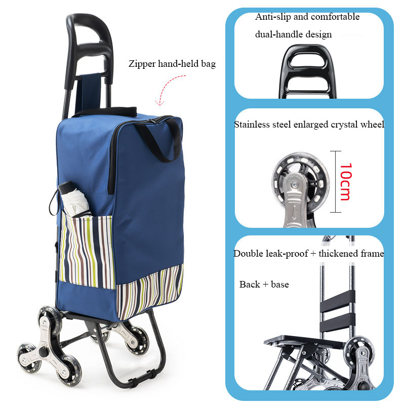 35L Grote Capaciteit Handkar,  - Pull Cart Fold recensie en prijs